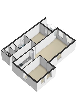 Plattegrond - Silhof 48, 6418 JT Heerlen - Silhof 48 Heerlen - Appartement 3D.jpg